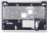 Клавиатура (топ-панель) для ноутбука Asus N550, G550JK, G750, N750 черная с черным топкейсом и подсветкой