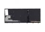 Клавиатура для ноутбука HP EliteBook 830 G6 черная с серебряной рамкой, с подсветкой
