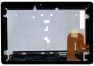Дисплей (экран) в сборе (матрица HSD101PWW2 -A01 + тачскрин) для Asus Transformer TF201 черный