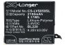Аккумулятор CameronSino CS-LVS850SL для Lenovo S850 3.8V 8.17Wh (2150mAh)