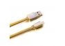 USB Дата-кабель REMAX Gold Safe&Speed для Apple 8 pin 1 м. золотой