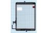 Сенсорное стекло (тачскрин) для iPad Air белое с кнопкой