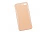 Защитная крышка для Apple iPhone 7 Plus матовый пластик 0,4 мм, оранжевая