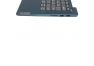 Клавиатура (топ-панель) для ноутбука Lenovo Ideapad 5-14IIL05  Type-C серая с синим топкейсом
