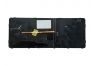 Клавиатура для ноутбука HP EliteBook 820 G3, 820 G4, 725 G3 черная с серой рамкой и подсветкой, без трекпойнта