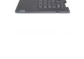 Клавиатура (топ-панель) для ноутбука Lenovo Yoga 7 14ARP8 черная с черным топкейсом