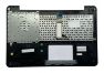 Клавиатура (топ-панель) для ноутбука Asus X555, X555L, X555LD черная с черным топкейсом Клавиатура (топ-панель) для ноутбука Asus X555, X555L, X555LD черная с черным топкейсом