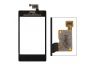 Сенсорное стекло (тачскрин) для LG Optimus L5 Dual E615 черный