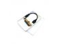 Корпус для жесткого диска Amperin AM25U2PW 2,5", USB 2.0, пластиковый, белый 2 шт