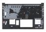 Клавиатура (топ-панель) для ноутбука Asus X521FL черная с серым топкейсом