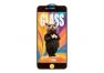 Защитное стекло Mr.cat для iPhone 7 Plus/8 Plus Anti-Static/Plasma Spraying черное (ударопрочное)