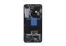 Дисплей (экран) в сборе с тачскрином для Samsung Galaxy S22 SM-S901B GH82-27520E ServicePack серый с рамкой