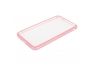 Защитная крышка "LP" для iPhone 7 Plus/8 Plus "Glass Case" с розовой рамкой (прозр. стекло/коробка)