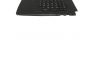 Клавиатура (топ-панель) для ноутбука Asus GL503GE черная с черным топкейсом