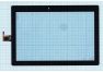 Сенсорное стекло (тачскрин) для Lenovo Tab 10 TB-X103F черное, небольшой скол
