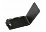 Чехол из эко – кожи для HTC Titan раскладной, черный