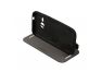 Чехол из эко – кожи PIPILU FIBCOLOR для HTC One M8 mini раскладной, черный