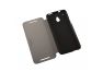 Чехол из эко – кожи PIPILU FIBCOLOR для HTC One mini раскладной, черный