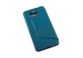 Чехол из эко – кожи HOCO Crystal Fashion Leather Case для Samsung Galaxy Alpha раскладной, синий