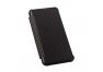 Чехол из эко – кожи Clear View Cover для Samsung Galaxy S6 Edge Plus черный, полупрозрачный