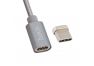 USB кабель HOCO U40A Magnetic Adsorption Type-C Charging Cable (L=1M) (серый)