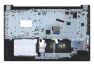 Клавиатура (топ-панель) для ноутбука Lenovo IdeaPad 320-15 темно-серая с черным топкейсом