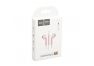 Гарнитура HOCO M55 Memory Sound Wire Control Earphones With Mic (розовая)