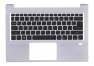 Клавиатура (топ-панель) для ноутбука Acer Swift SF113-31 SF113-31-P5CK черная с серебристым топкейсом Клавиатура (топ-панель) для ноутбука Acer Swift SF113-31 SF113-31-P5CK черная с серебристым топкейсом