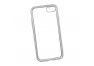Силиконовый чехол LP для Apple iPhone 7 TPU прозрачный с серебряной хром рамкой