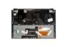 Клавиатура (топ-панель) для ноутбука Asus GX501V, GX501VI, GX501VIK чёрная с черным топкейсом, с RGB подсветкой (с разбора)