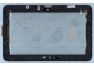 Сенсорное стекло (тачскрин) для HP Pavilion X360 черный с рамкой