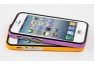 Защитная крышка LF для Apple iPhone 5, 5s, SE черная, оранжевая, прозрачный бокс