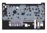 Клавиатура (топ-панель) для ноутбука Lenovo ThinkPad E15 Gen 1 2020 черная с черным топкейсом, без подсветки