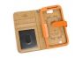 Чехол из эко – кожи HERMES для Samsung N7100 Galaxy Note 2 раскладной, оранжевый