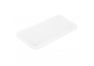 Защитная крышка "LP" для iPhone 7/8 "Glass Case" с белой рамкой (прозрачное стекло/коробка)