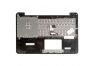 Клавиатура (топ-панель) для ноутбука Asus X556Q черная с серебристым топкейсом (с разбора)