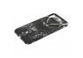 Защитная крышка для iPhone X "KUtiS" Animals OK-1 Сова (черная)