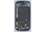 Дисплей (экран) в сборе с тачскрином для Samsung Galaxy S3 GT-I9300 красный с рамкой