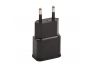 Блок питания (сетевой адаптер) LP с USB выходом + кабель USB Type-C 2.1A черный, коробка