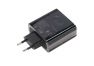 Универсальный блок питания для ноутбука Huawei 5-20V 2-3.25A 65W Type-C черный, в розетку