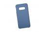Силиконовый чехол для Samsung Galaxy S10 Lite"Silicone Cover" (синий/коробка)