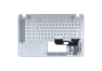 Клавиатура (топ-панель) для ноутбука Asus X541 белая с белым топкейсом