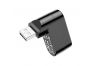 Адаптер BOROFONE DH3 USB-A на 3xUSB (черный)