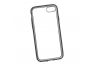 Силиконовый чехол LP для Apple iPhone 7 TPU прозрачный с черной хром рамкой