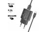 Блок питания (сетевой адаптер) BOROFONE BA52A Gamble 1xUSB, 2.1А с кабелем MicroUSB, 1м черный