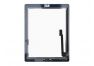 Сенсорное стекло (тачскрин) для Apple iPad 3 с кнопкой Home белое (Premium)