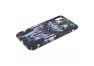 Защитная крышка для iPhone X "KUtiS" Animals OK-6 Волк (синяя)