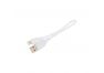 Кабель USB VIXION (K2i) для iPhone Lightning 8 pin 20см (белый)