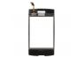 Сенсорное стекло (тачскрин) для LG P520 черный