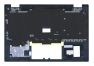 Клавиатура (топ-панель) для ноутбука HP Pavilion 14-DW черная с темно-серым топкейсом